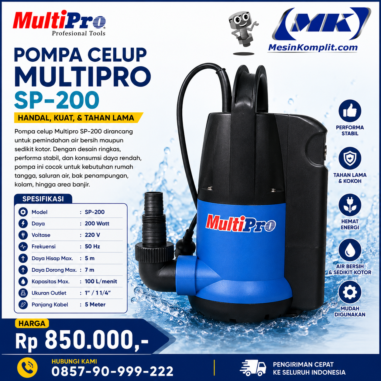 Pompa Celup Multipro...
